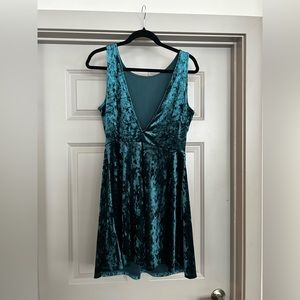 Velvet Mini Dress